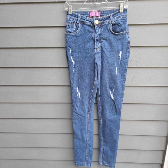 Sal E Pimenta Distressed Jeans Brazilian see measurements - Picture 11 of 11